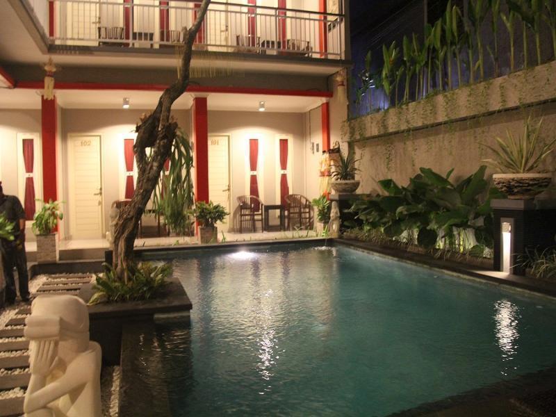 Angkul Angkul Beach Inn Kuta By Kamara Exterior photo